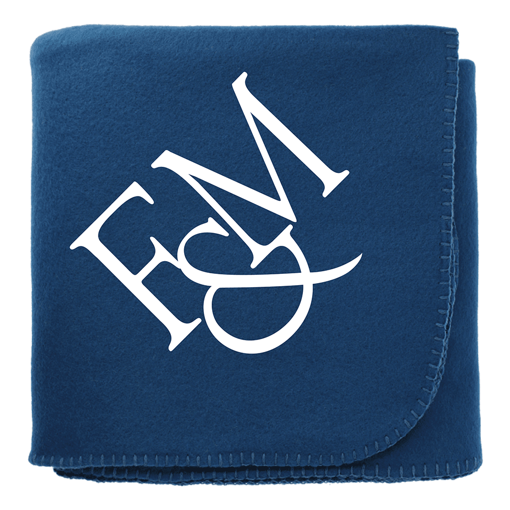 F&M 100% Recycled PET Fleece Blanket